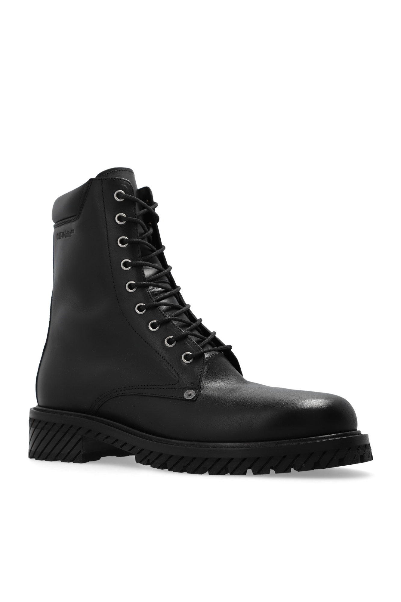 Off white hotsell boots mens